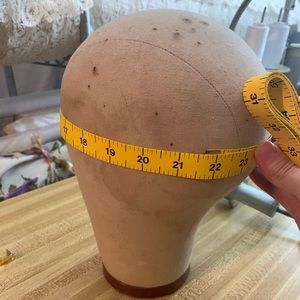 Millinery canvas vintage hat making form